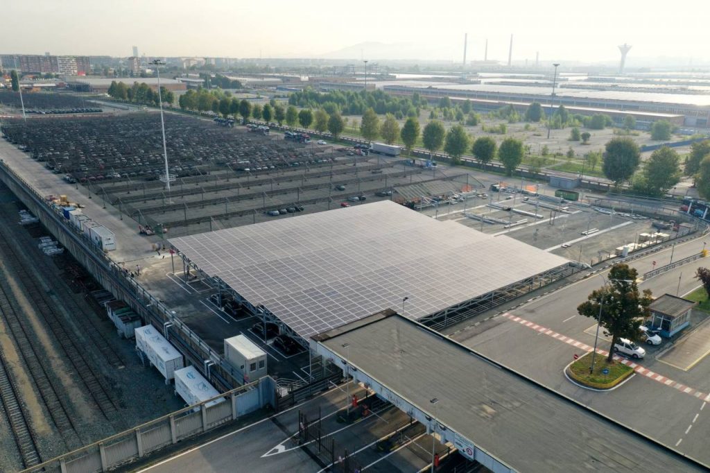 V2G area IAT Piazzale del Drosso - Mirafiori Complex, Torino